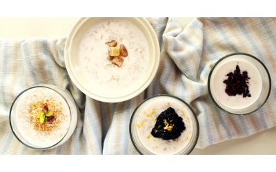 Ρυζόγαλο με γάλα καρύδας και καστανό ρύζι