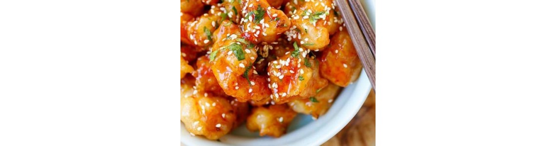 Κοτόπουλο με σάλτσα Sweet Chili