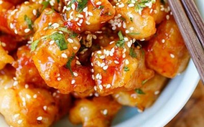 Κοτόπουλο με σάλτσα Sweet Chili Κοτόπουλο με σάλτσα Sweet Chili