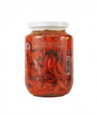 Κόκκινες Πιπεριές Τσίλι σε πίκλα 227γρ
