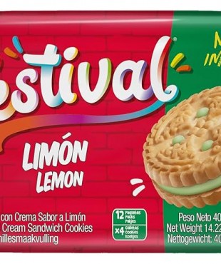 Festival Lemon Cookies 403gr (12x4) Festival Lemon Cookies 403gr (12x4)