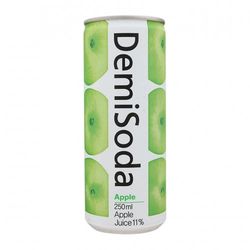 Demisoda με γεύση Μήλο 250ml Demisoda με γεύση Μήλο 250ml