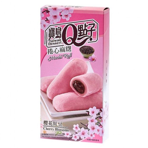 CHERRY BLOSSOM MOCHI ROLL 150gr (TW) CHERRY BLOSSOM MOCHI ROLL 150gr (TW)
