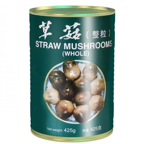 Straw Mushrooms (Whole) 425gr Straw Mushrooms (Whole) 425gr