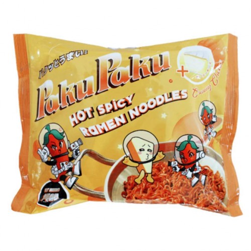 Paku Paku Hot Spicy Ramen Noodles Creamy Cheese 140gr