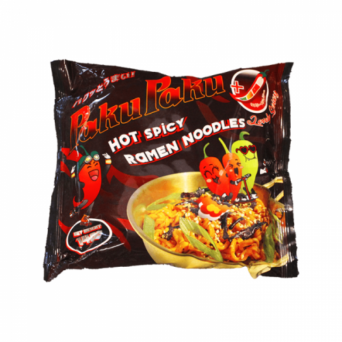 Paku Paku Hot Spicy Ramen Noodles Lovely Spicy140gr