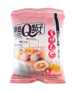 Assorted Mini Mochi 3 flavors-120gr Assorted Mini Mochi 3 flavors-120gr