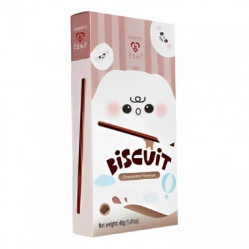 TOKIMEKI BISCUIT CHOCOLATE FLAVOUR 40gr